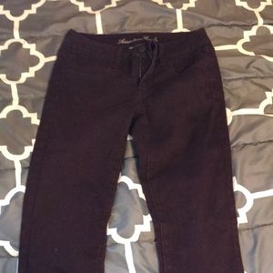 Maroon American Eagle Jeans
